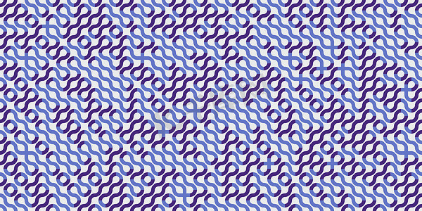 线条迷宫摄影照片_淡紫色紫色无缝旋流线背景。
