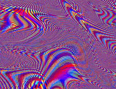 嬉皮迷幻迷幻彩虹背景 LSD 彩色壁纸。