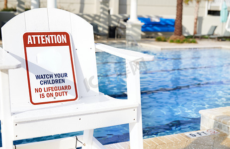 安全须知摄影照片_室外游泳池安全须知签到