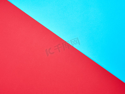 抽象的红蓝纸背景