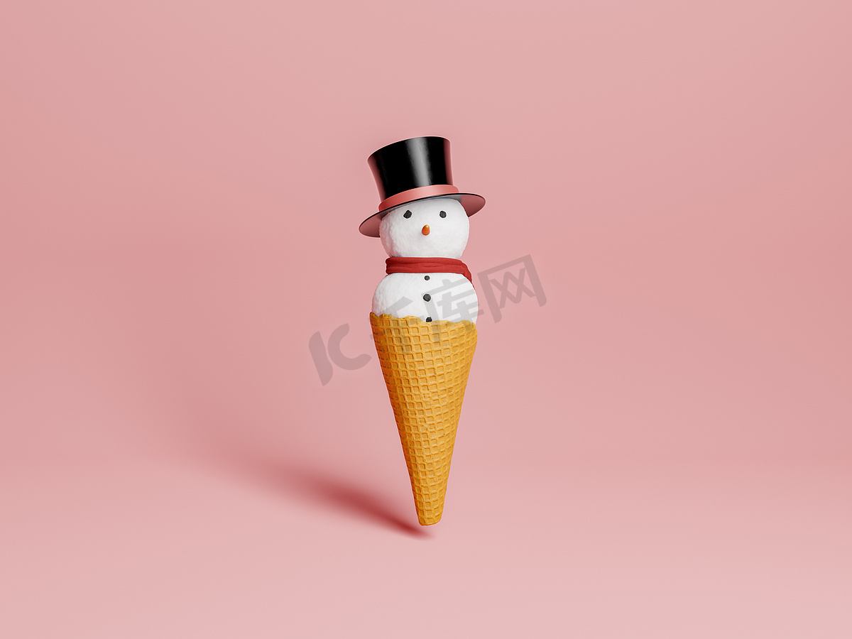 夏季蓝色雪球冰淇淋图片素材-编号32963809-图行天下