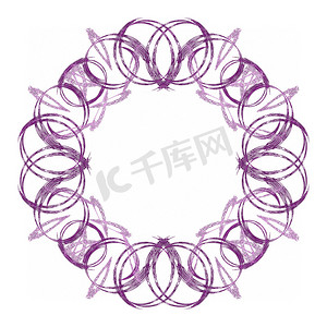 抽象 grunge 紫色孤立的图案