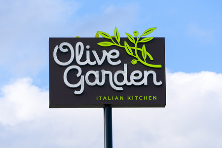 橄榄园餐厅标志和标志