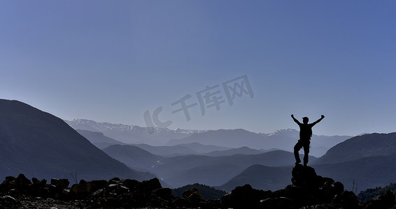 千人峰会摄影照片_追求你的梦想