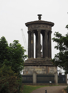 爱丁堡卡尔顿山上的 Dugald Steward 纪念碑