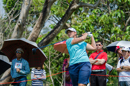 美国选手安吉拉·斯坦福 (Angela Stanley) 参加 2016 年本田 LPGA 泰国赛