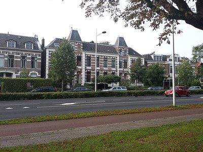 Ede-Wageningen 的景色，荷兰美丽的城市，拥有重要的大学校园