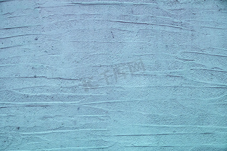 蓝色浮雕装饰石膏墙