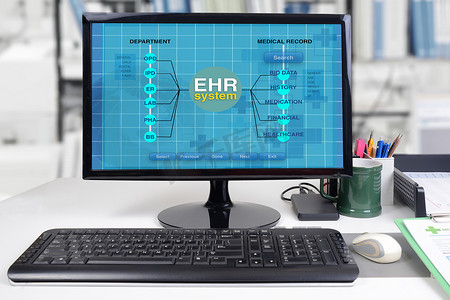 EHR 或电子健康记录系统。