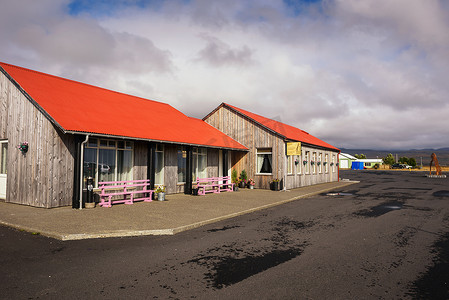 位于冰岛 Snaefellsnes 半岛的 Rjukandi 酒店设有餐厅