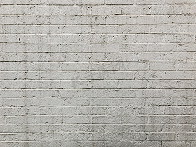 背景或纹理的白色砖墙