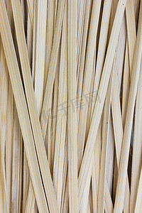 用于编织的泰国传统竹条