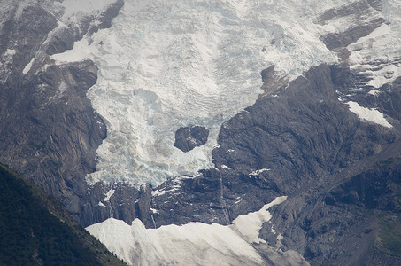 南极地区摄影照片_托雷斯德尔潘恩国家公园的冰川。