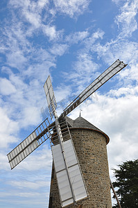 风车在乡下，法国