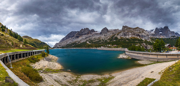 Lago Fedaia (Fedaia Lake), 法萨谷, 特伦蒂诺上阿迪杰, an