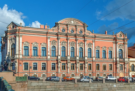 Beloselsky-Belozersky 宫，圣彼得堡，俄罗斯。