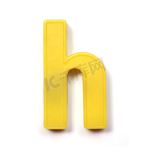 c字母logo摄影照片_磁性小写字母 H