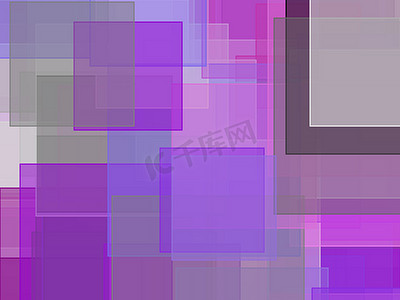 抽象紫灰色方块插图背景
