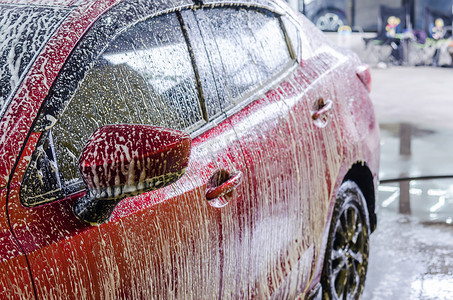 洗车泡沫