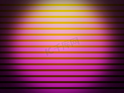 渐变条纹背景摄影照片_抽象渐变紫色条纹背景，顶部有圆形黄灯