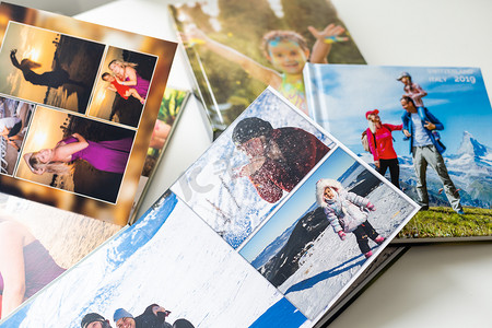 旅行相册模板摄影照片_我的家庭旅行相册专辑