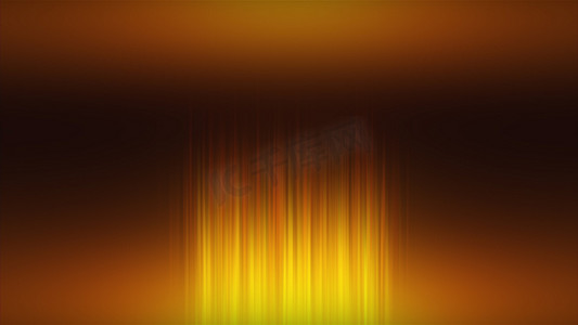 金色流光摄影照片_带灯光的金色线条流，计算机生成。