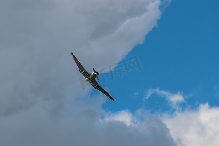 TS-8“Bies”历史飞机在 201 年拉多姆航展期间飞行