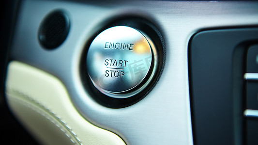 启动停止发动机现代新车按钮