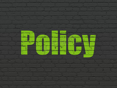 政策墙摄影照片_保险概念： 在墙壁背景上的政策
