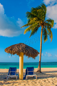 金梅摄影照片_奥尔金，古巴，埃斯梅拉达海滩。