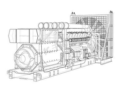 大型工业柴油发电机组