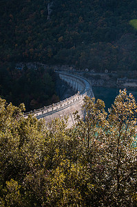 马尔凯地区菲亚斯特拉湖风景