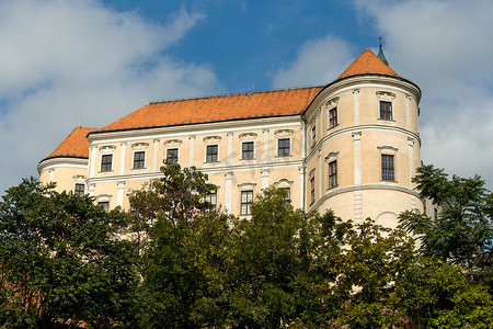捷克共和国米库洛夫市的城堡
