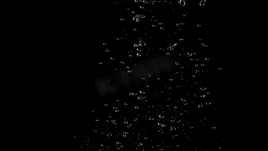 水泡或苏打水纹理的 Extream 特写图像