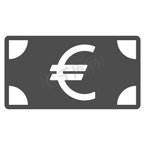 欧元钞票图标