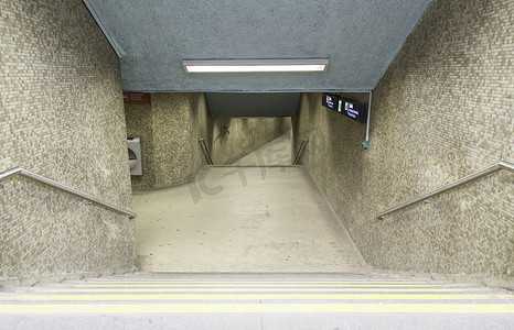 里斯本地铁的楼梯