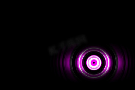 数字紫色摄影照片_浅紫色数字声波或圆形信号，抽象 backg