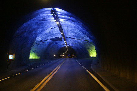 挪威挪度隧道
