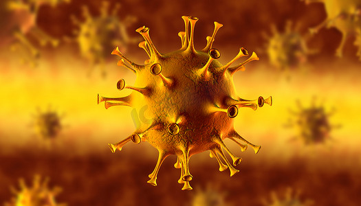 预防新冠病毒摄影照片_新冠病毒。