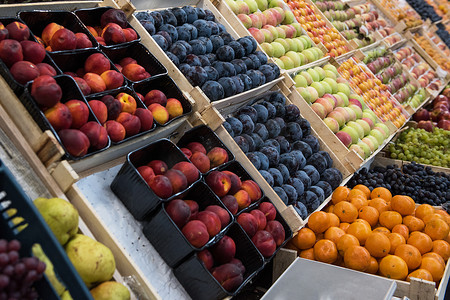 市场上的水果品种