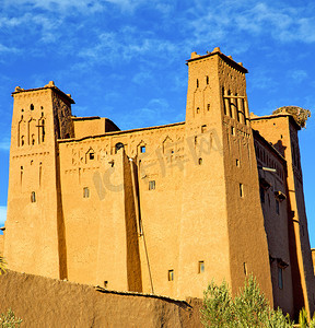 摩洛哥建筑和历史村