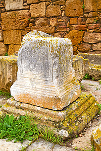 切拉在摩洛哥非洲老墓碑