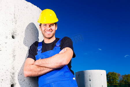 渠道建设工地建设者