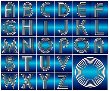 Abc 字母数字刻字设计套装
