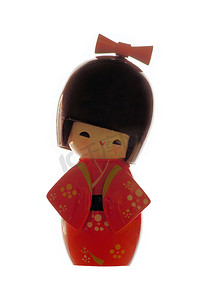 日本和服摄影照片_日本娃娃