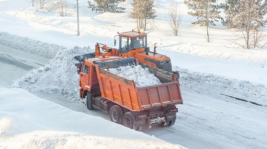 冬季城市道路除雪保洁和保洁