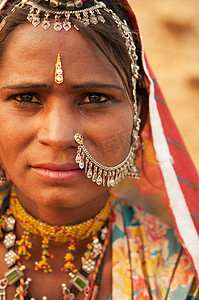 印度女性肖像