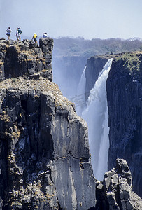 赞比亚维多利亚瀑布