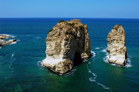 鸽子岩，黎巴嫩贝鲁特