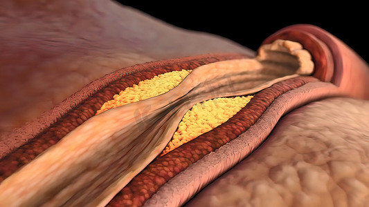冠状动脉痉挛是其中一根动脉短暂、突然变窄。